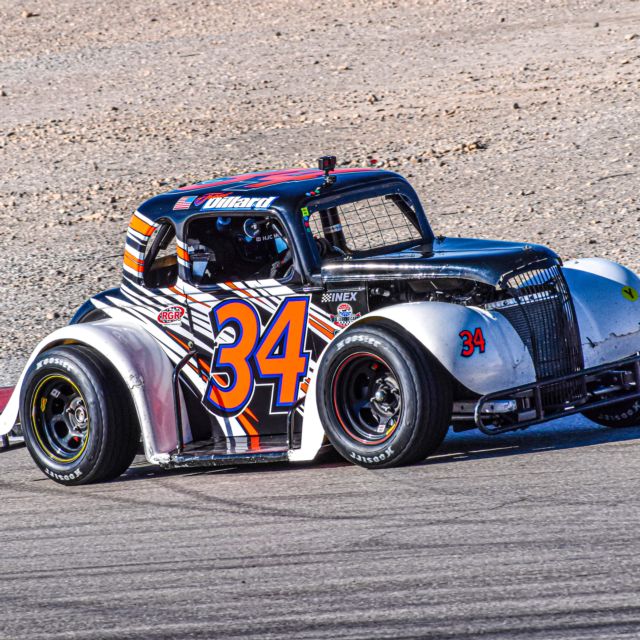 Trenton Dillard during practice at Las Vegas Motor Speedway's Outfield Road Course for the Silver State Road Course Series.